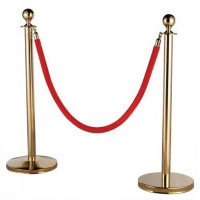 We Like To Party Gold Bollard Set Hire