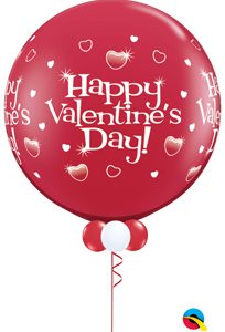 We Like To Party Jumbo Valentine Balloon Bouquet