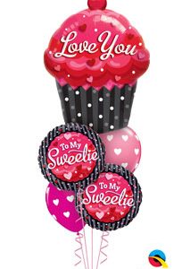 We Like To Party Love You Sweetie Balloon Bouquet