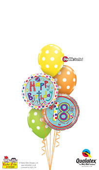 We Like To Party Rachel Ellen 18th Birthday Balloon Bouquet