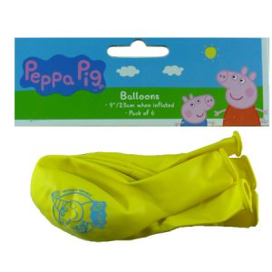 We Like To Party Peppa Pig Party 9inch Latex Balloons