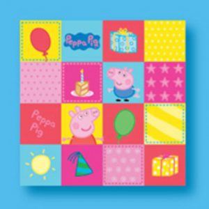 We Like To Party Peppa Pig Party Luncheon Napkins