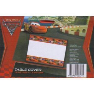 We Like To Party Disney Cars Plastic Tablecover