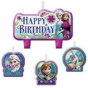 We Like To Party Disney Frozen Party Supplies Birthday Candle Set