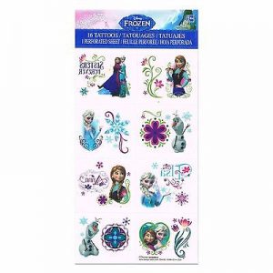 We Like To Party Disney Frozen Party Supplies Temporary Tattoos