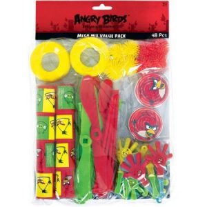 We Like To Party Angry Birds Mega Value Pack, Pack of 48