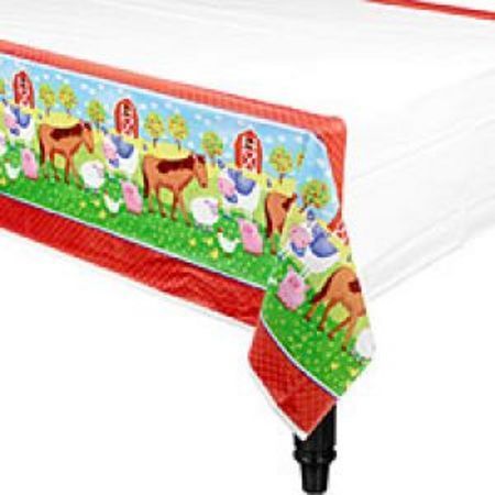 We Like To Party Barnyard Fun Tablecover