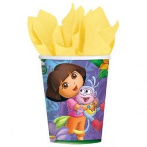 We Like To Party Dora The Explorer Flower Adventure Party Cups, 8pk