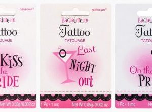 We Like To Party Hens Night Temporary Tattoos