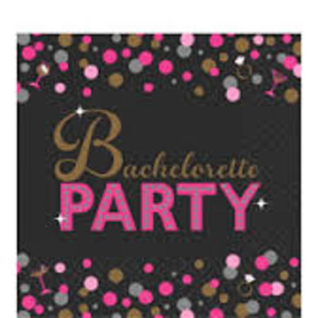 We Like To Party Hens Night Bachelorette Party Beverage Napkins