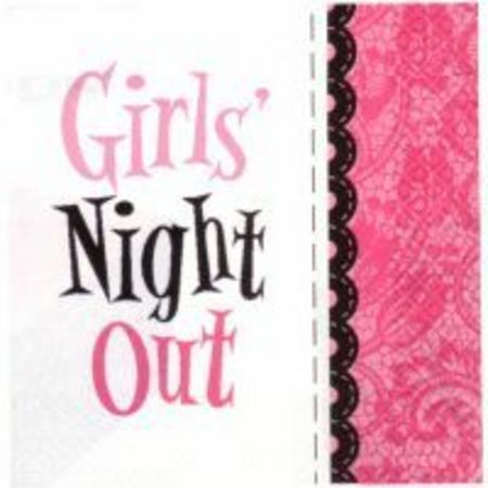 We Like To Party Hens Night Girls Night Out Beverage Napkins