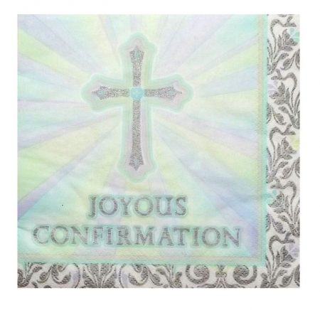 We Like To Party Religious Party Supplies & Decorations Confirmation Napkins