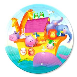We Like To Party Noah Ark's Two By Two Party Lunch Plates