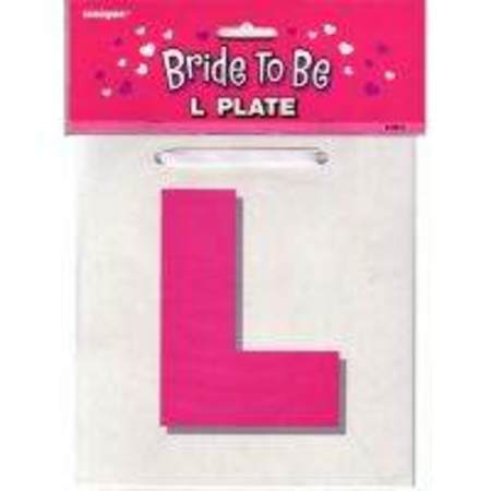 We Like To Party Hens Night Bride To Be L Plate