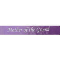 We Like To Party Hens Night Mother Of The Groom Sash Lavender With White Writing