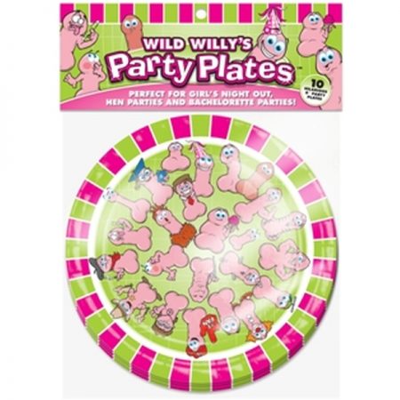 We Like To Party Hens Night Wild Willy Party Plates