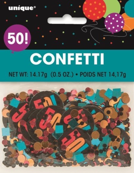 We Like To Party 50th Birthday Party Supplies And Decorations 50th Table Confetti