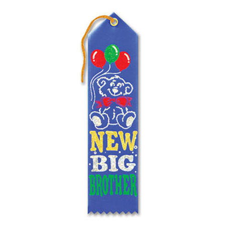 We Like To Party Baby Shower Party Supplies New Big Brother Ribbon