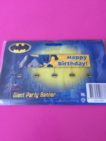 We Like To Party Batman Giant Party Banner