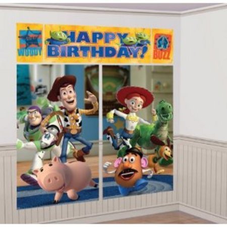 We Like To Party Toy Story 5pce Wall Decorating Kit