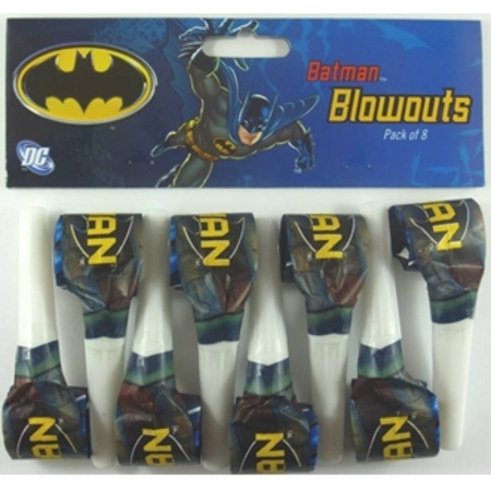 We Like To Party Batman Blowouts, Pack of 8