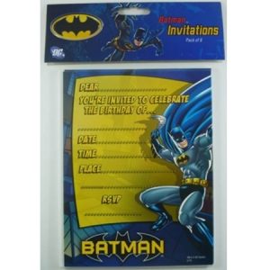 We Like To Party Batman Party Invitations & Envelopes, Pack of 8