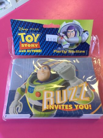 We Like To Party Toy Story Invitation and Envelopes, 8pk