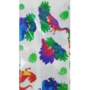 We Like To Party Dinosaur Party Plastic Tablecover