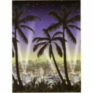 We Like To Party Hollywood Party Supplies & Decorations City Scape Scene Setter Room Roll