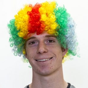 We Like To Party! Clown Wig Multicolour
