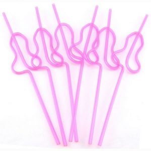 We Like To Party Hens Night Neon Pink Pecker Penis Willy Straws