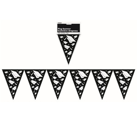 We Like To Party Congrats Grad Pennant Banner
