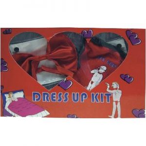 We Like To Party Bucks Night Dress Up Kit Includes Posing Pouch Joke Cuffs And Sexy Bow Tie