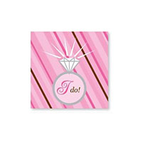 We Like To Party Bride 2 Be Dots Beverage Napkins