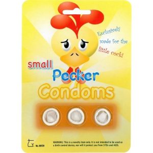 We Like To Party Hens Night Small Pecker Condoms