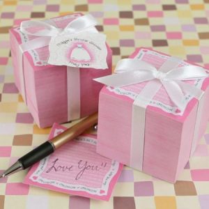 We Like To Party Hen Night Favours Sticky Pink Notes