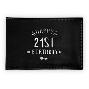 We Like To Party Guest Signing Book 21st Birthday Black Cover With Silver Writing