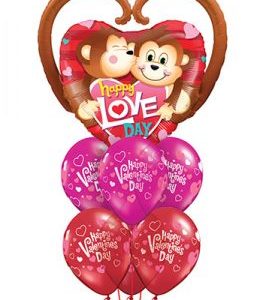 We Like To Party Happy Love Day Balloon Bouquet