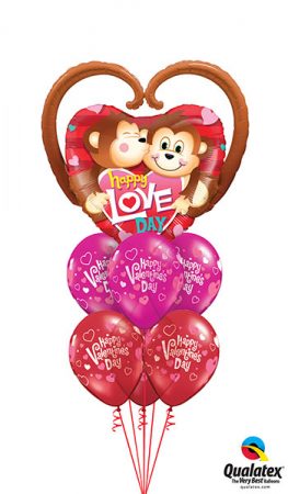 We Like To Party Happy Love Day Balloon Bouquet