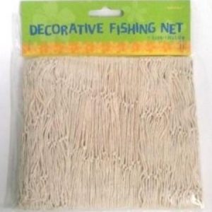 We Like To Party Fish Net Natural Beige