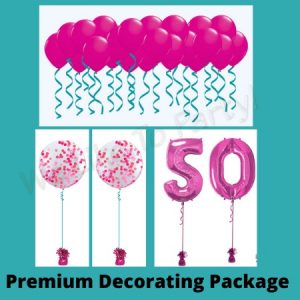 We Like To Party Premium Balloon Decorating Package