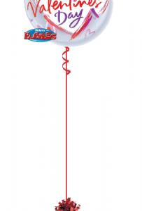 We Like To Party Happy Valentines Day Heart Balloon Bubble on weight