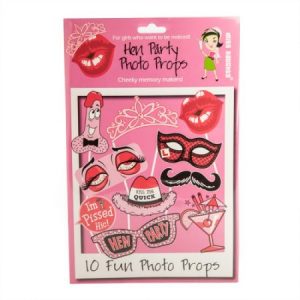 We Like To Party Hen Party Photo Props 10 pk