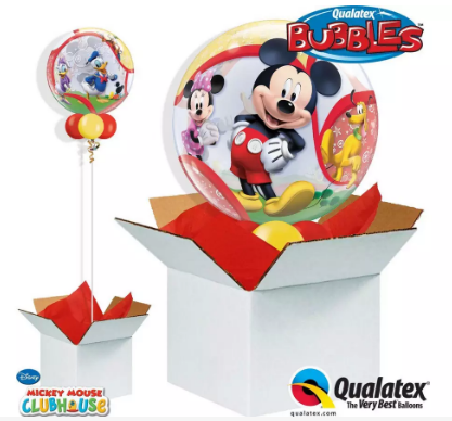 We Like To Party Mickey Mouse Bubble Balloon In A Box