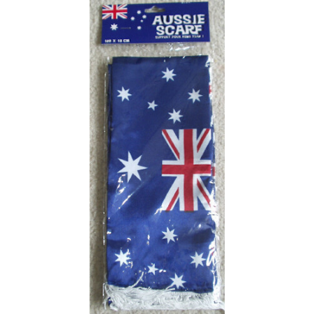 We Like To Party Aussie Satin Flag Scarf