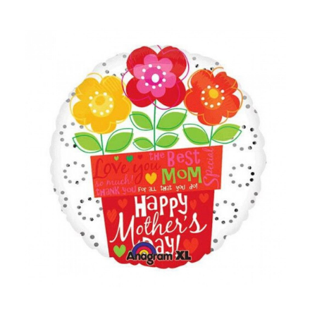 We Like To Party For All That You Do Mom 18" (45cm) Foil Balloon