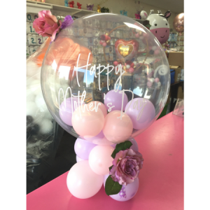 We Like To Party Flower Bubble Balloon for Mother's Day