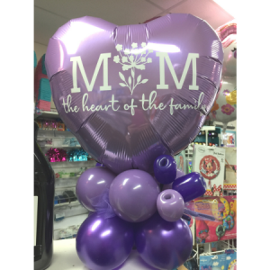 We Like To Party Custom Made Table Top Balloon Centerpiece